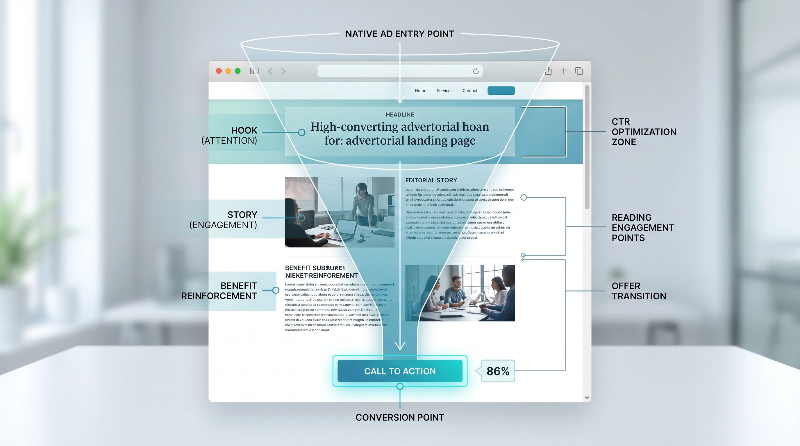 CRO for Advertorials
